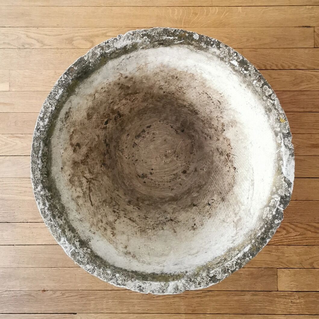 Cement cone planter, Eternit
