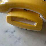 Yellow vintage phone