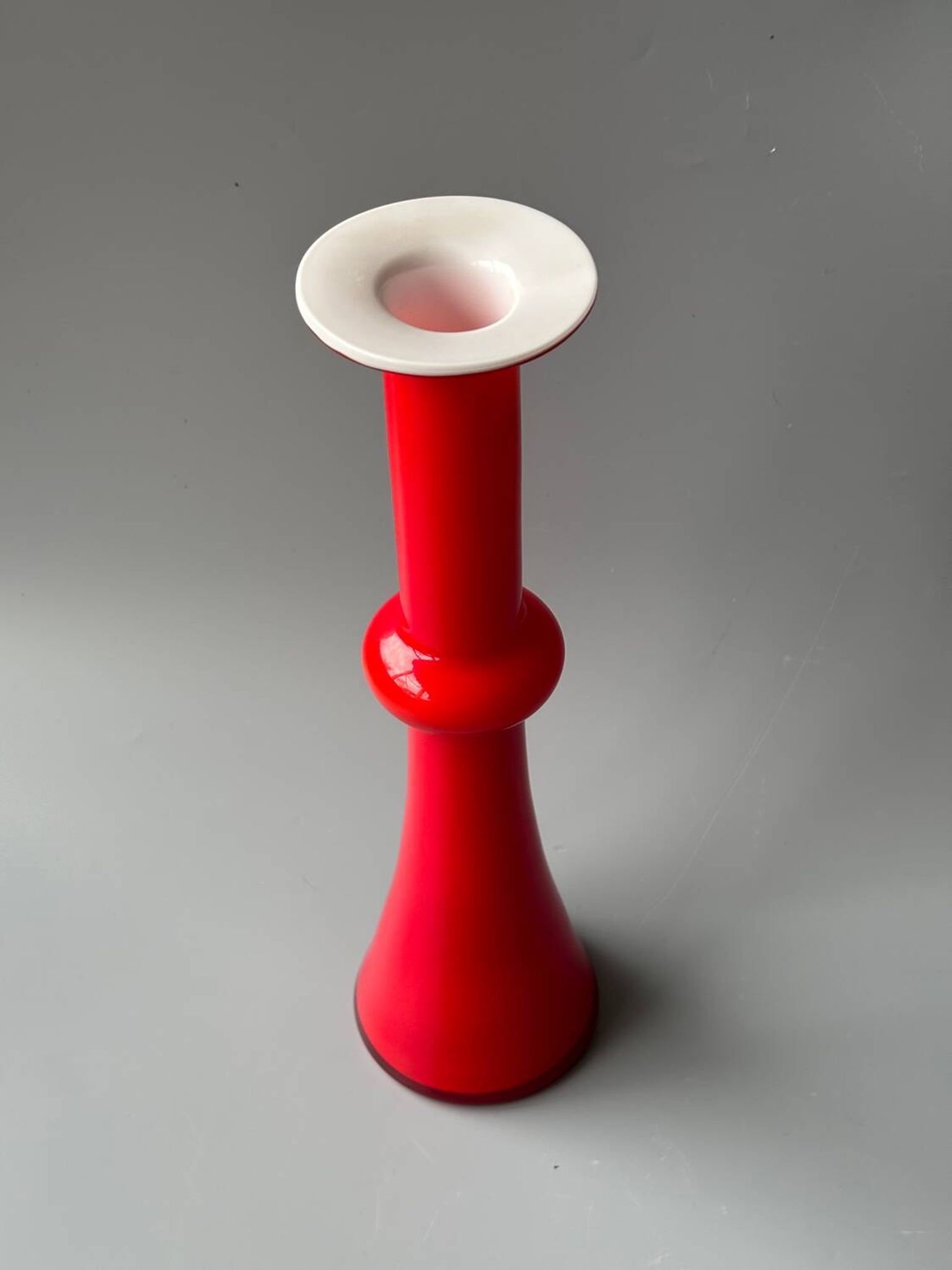 Vase verre soufflé Kastrup Holmegaard, Danemark,1960