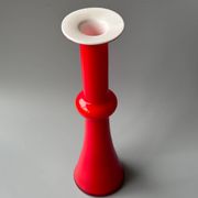 Vase verre soufflé Kastrup Holmegaard, Danemark,1960