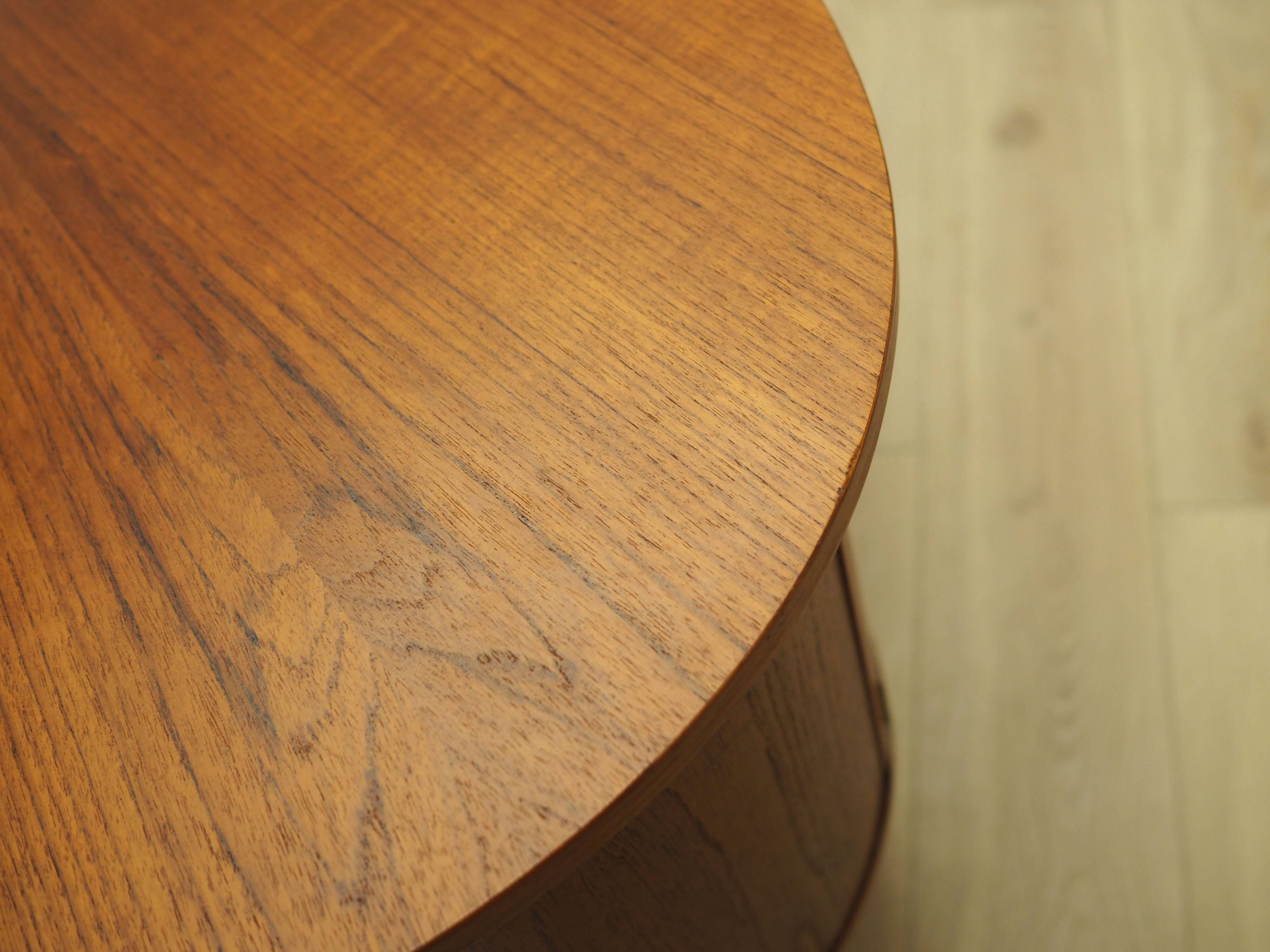 Teak desk, Danish design, 1970s, designer: H.P. Hansen, manufacturer: Rande