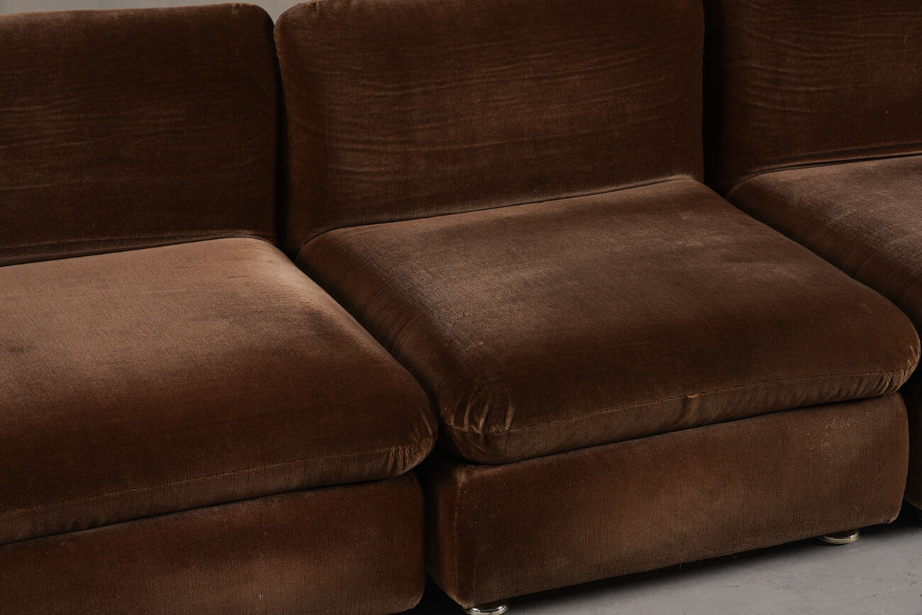 Vintage Italian modular sofa (5 pieces), Italy 1960s