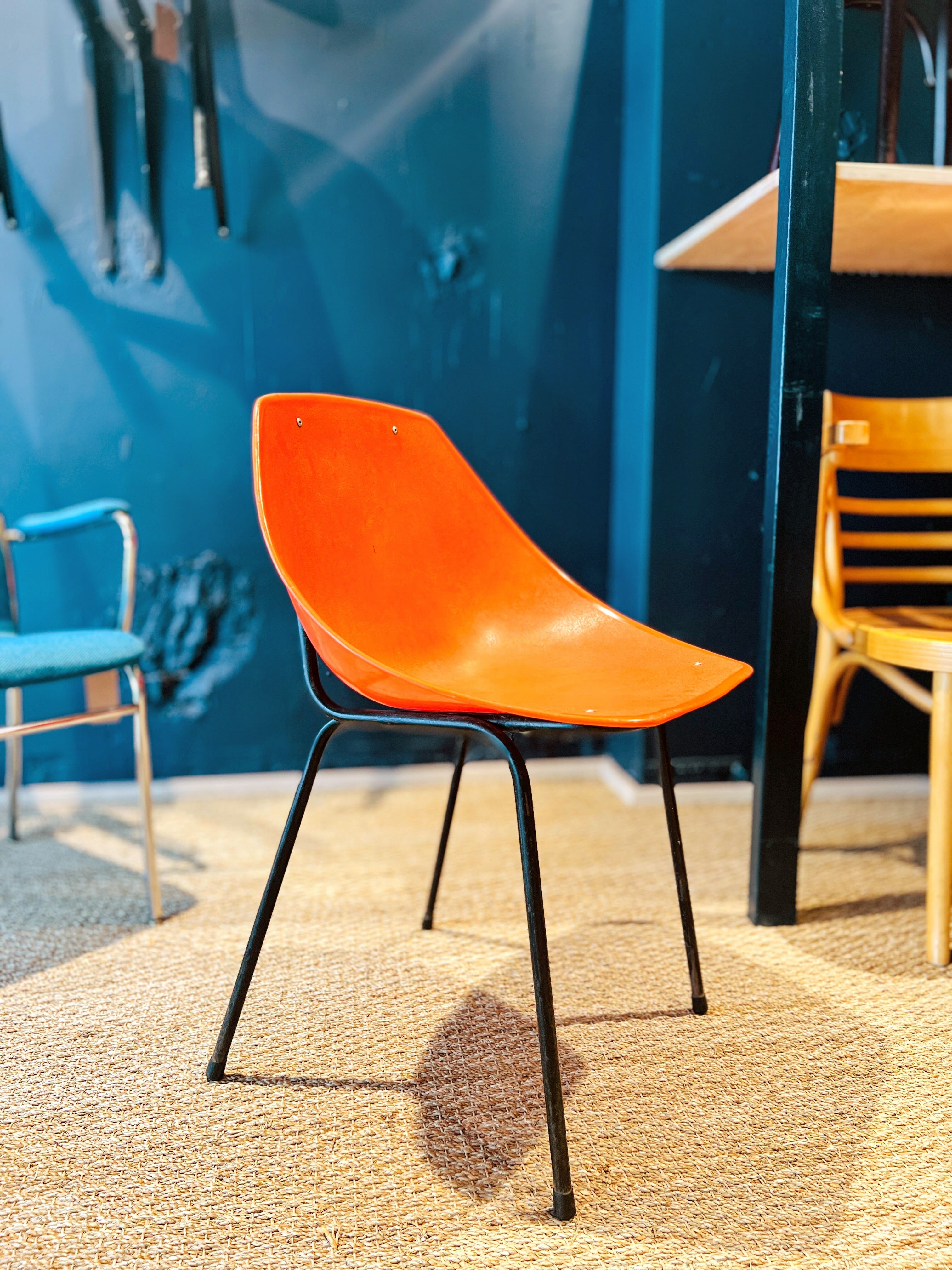 Shell chair by Pierre Guariche for Meurop, Belgium 1960