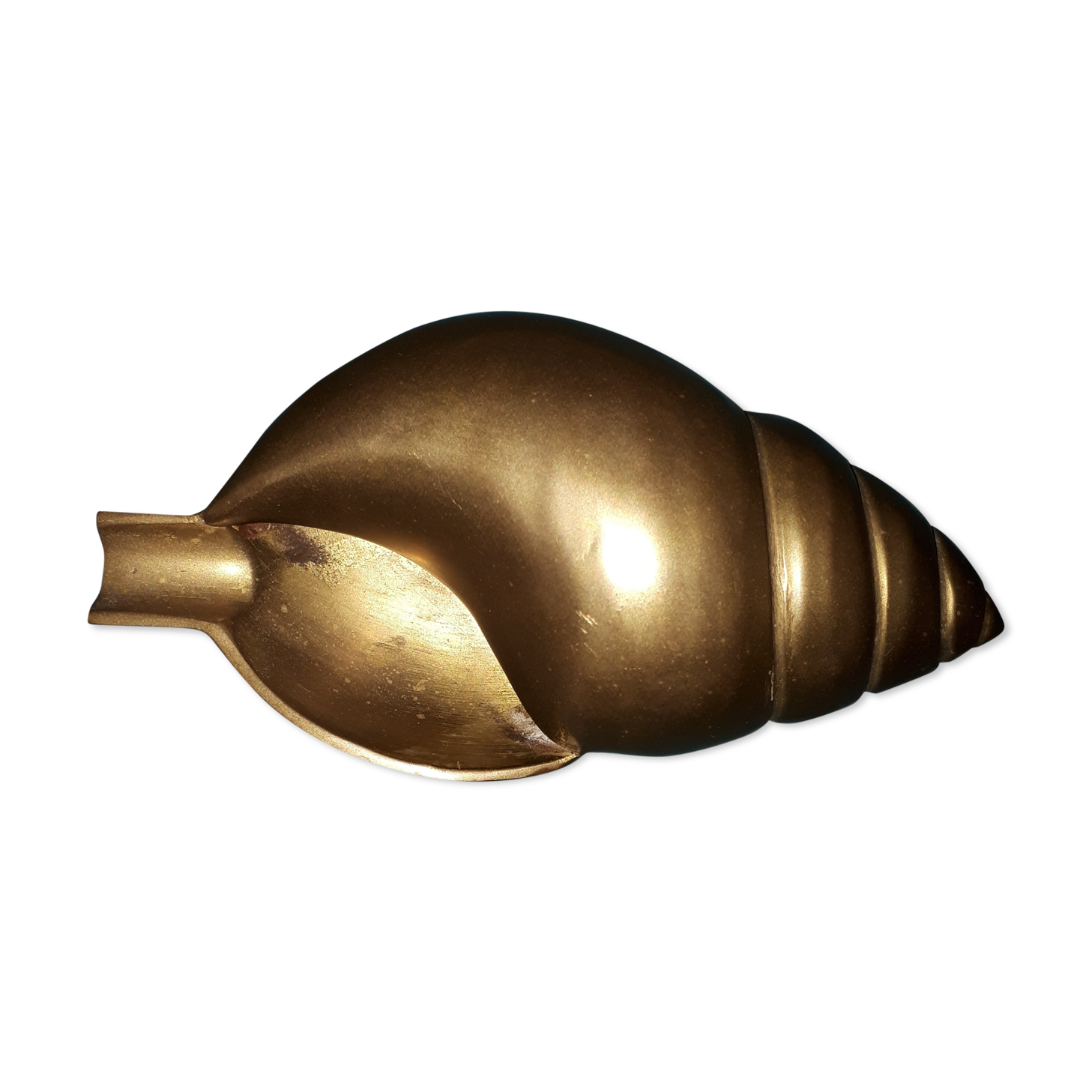 Brass individual ashtray, India