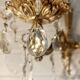 Pair of tassel sconces