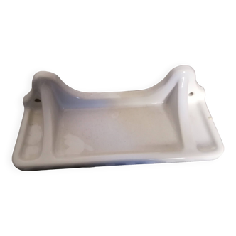 Tablette en porcelaine ancienne