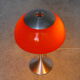 Lampe champignon orange vintage Unilux 1970
