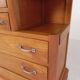 Small Art Deco chest of drawers with 5 drawers, 1930s.