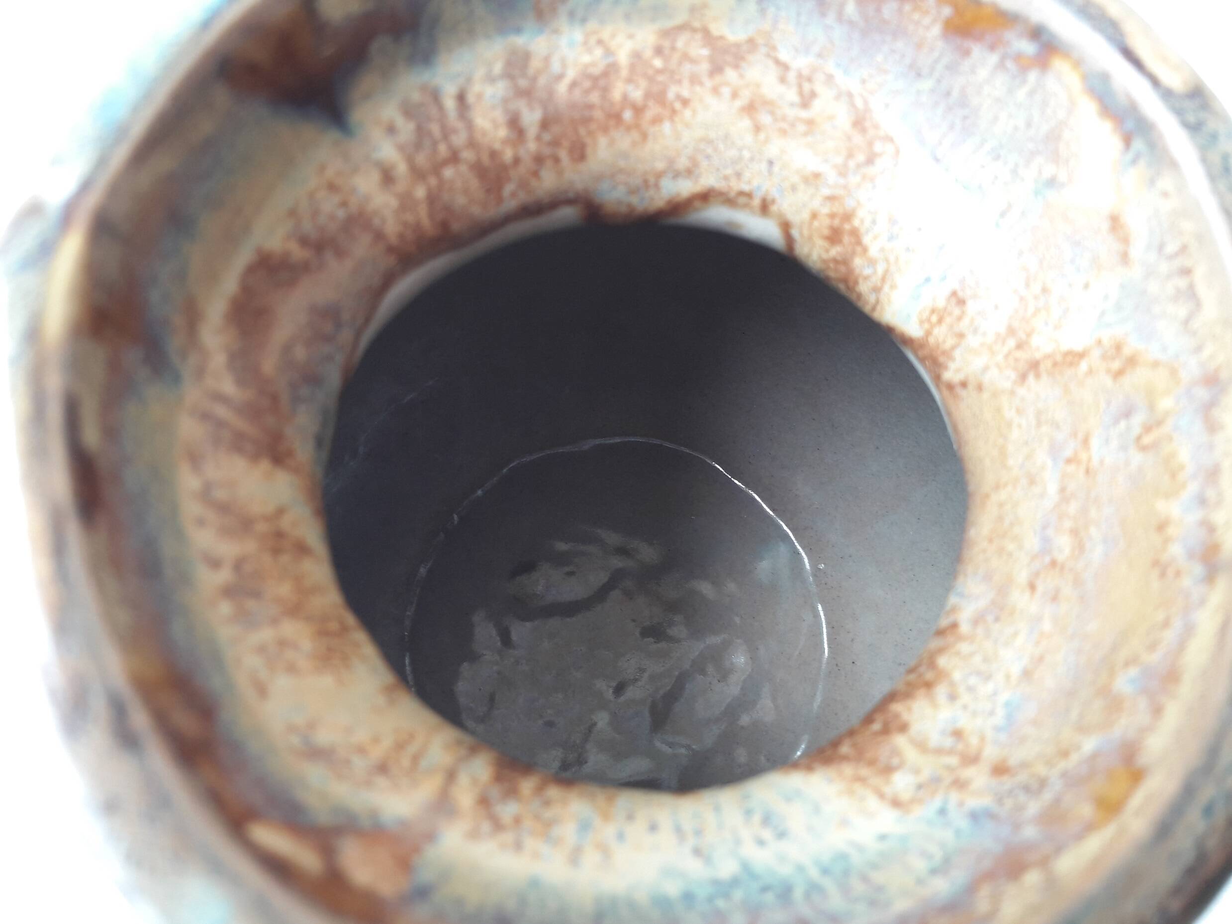 Stoneware vase signed Bady