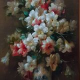 Tableau huile sur panneau