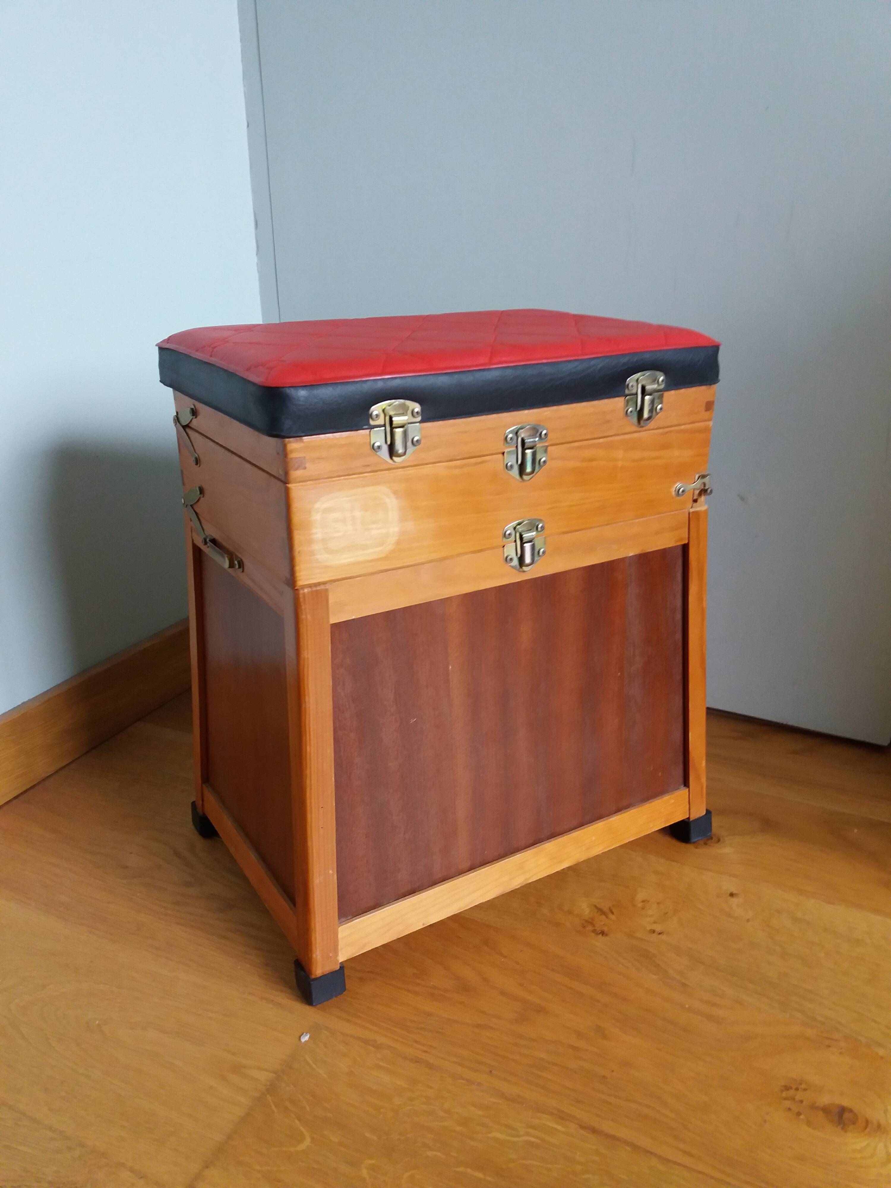 Fishing chest fisherman stool