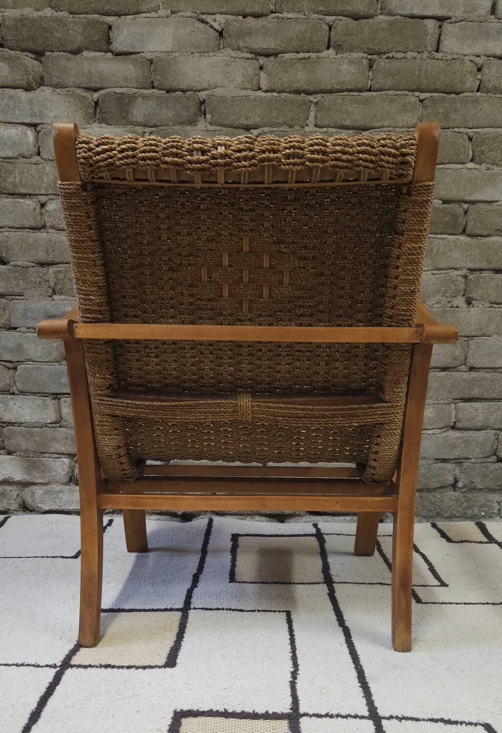 Erich Diekmann rope armchair 1960