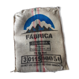 Coffee burlap bag colombia fabrica