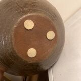 Signed stoneware vase