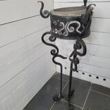 Wrought iron planter