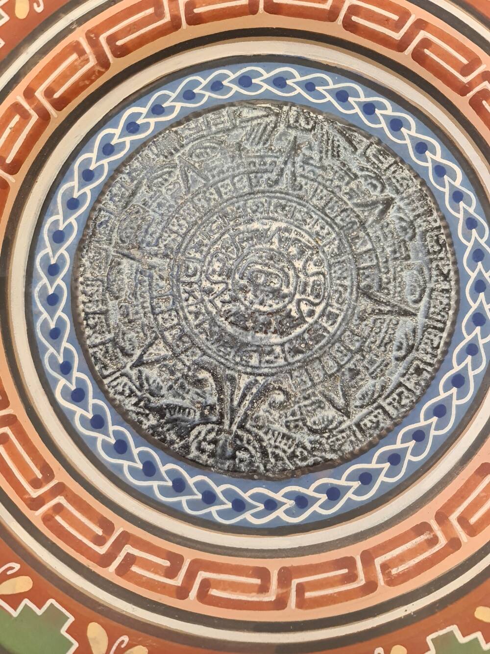 Mexican artisanal plates