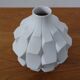 Mid-Century Artichoke Op Art Vase from Hutschenreuther, Germany, 1960s