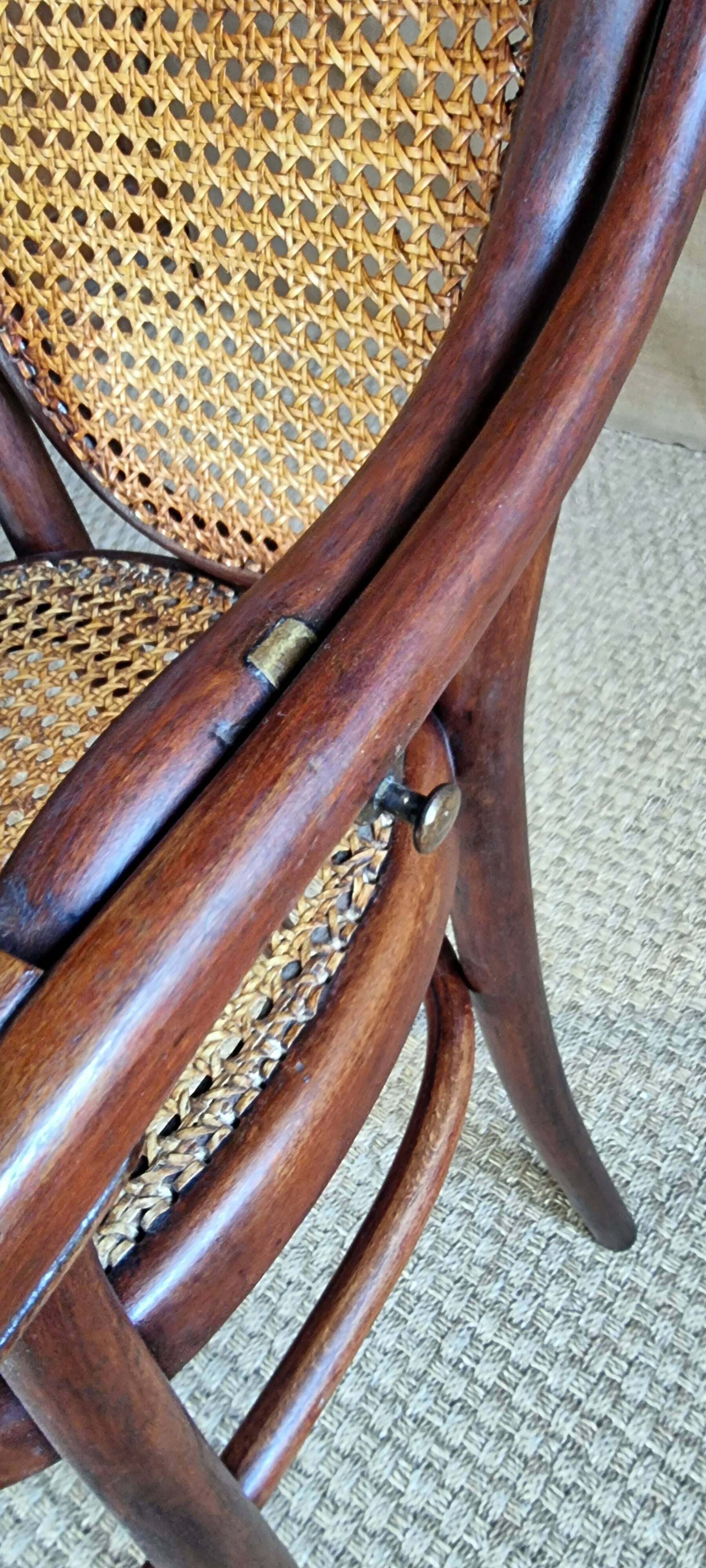 Thonet baby and child high chair, circa 1900-1910