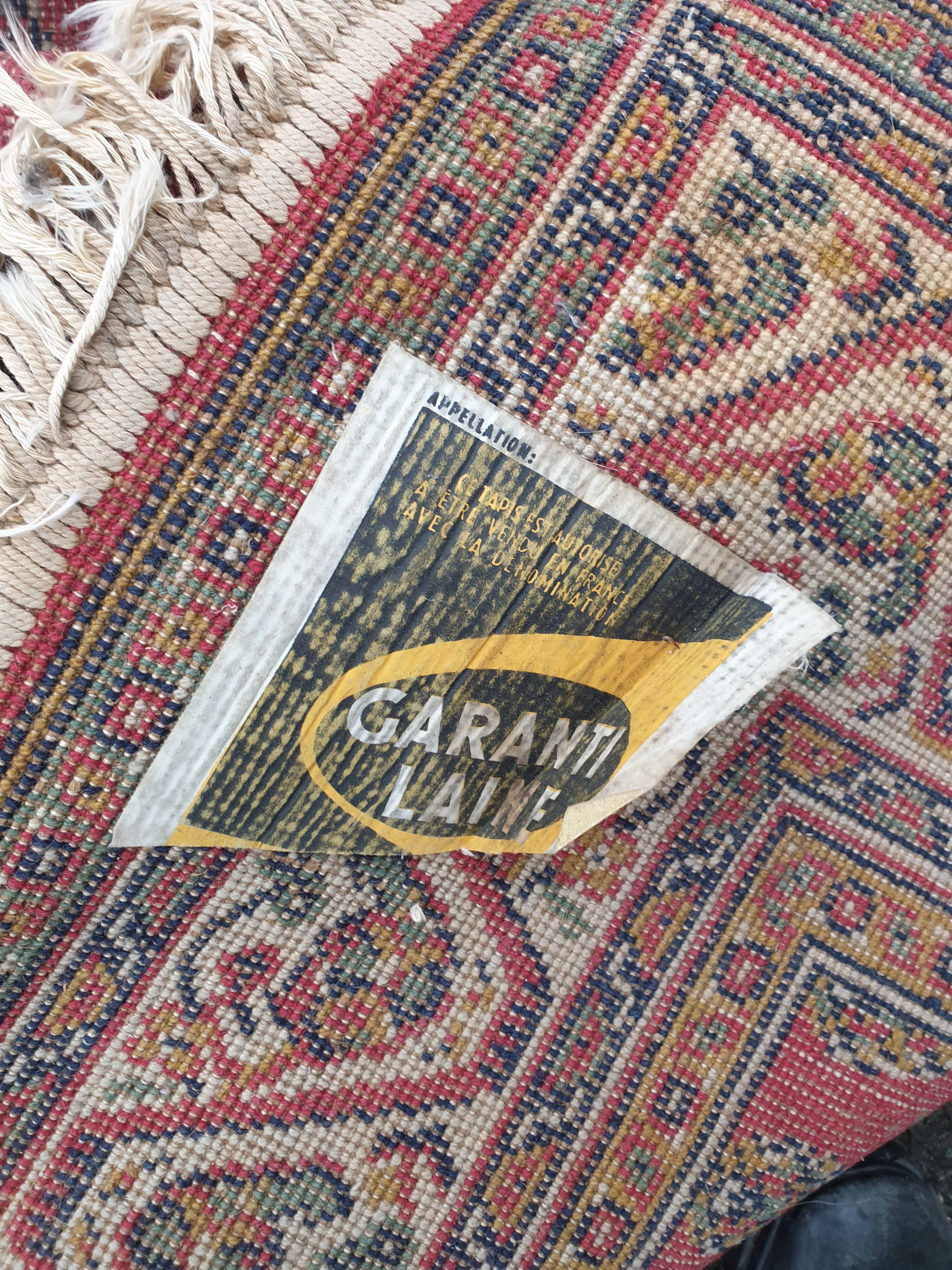 Large oriental wool carpet