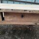 200 cm Solid oak farmhouse table