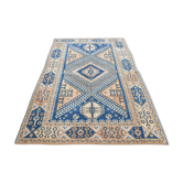 Tapis Oushak bleu 258x167