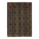 Vintage Turkish kilim, handwoven, 173x236 cm.