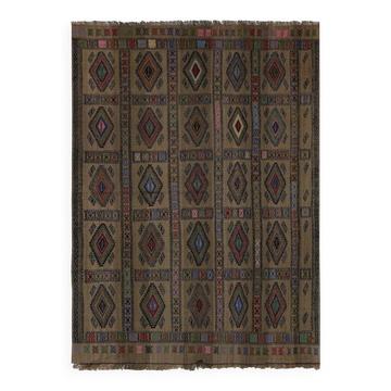 Kilim turc vintage tissé main 173x236 cm