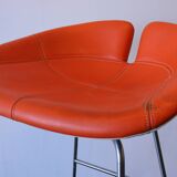 Set of 2  Moroso Fjord barstools by Patricia Urquiola