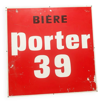 Plaque Bière Porter 39