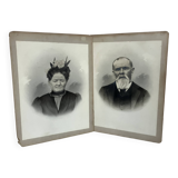 Old photos, portraits of ancestors