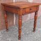 Coffee table or bedside table in wood. (With drawer)