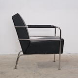 Leather sofa & armchair by Gunilla Allard 1990's