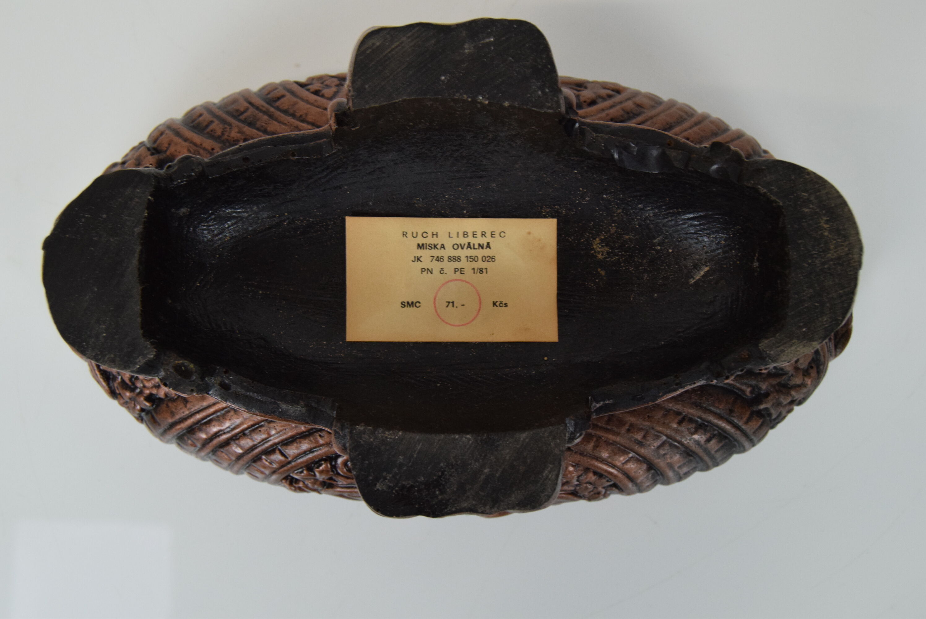 Mid-century Decorative Bowl,Czechoslovakia,1960's