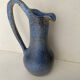 Blue ceramic vase