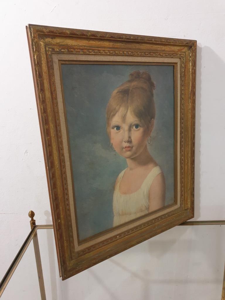 Painting portrait by Pierre Narcisse de Guérin