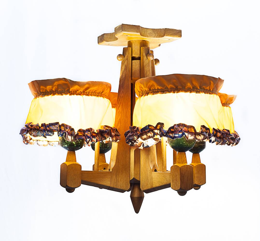Guillerme and Chambron 4-light chandelier