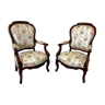 Paire de fauteuils Louis Philippe