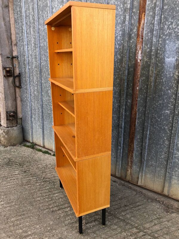 Bibliothèque vintage modulable à 3 modules