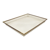 Rare Original Mid Century perforated Metal Serving Tray by Mathieu Mategot