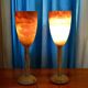 Vintage marble Lamp - Spain - A. Pegasam.