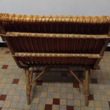 Vintage Rattan Armchair
