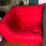 Togo / red corner chair Ligne Roset