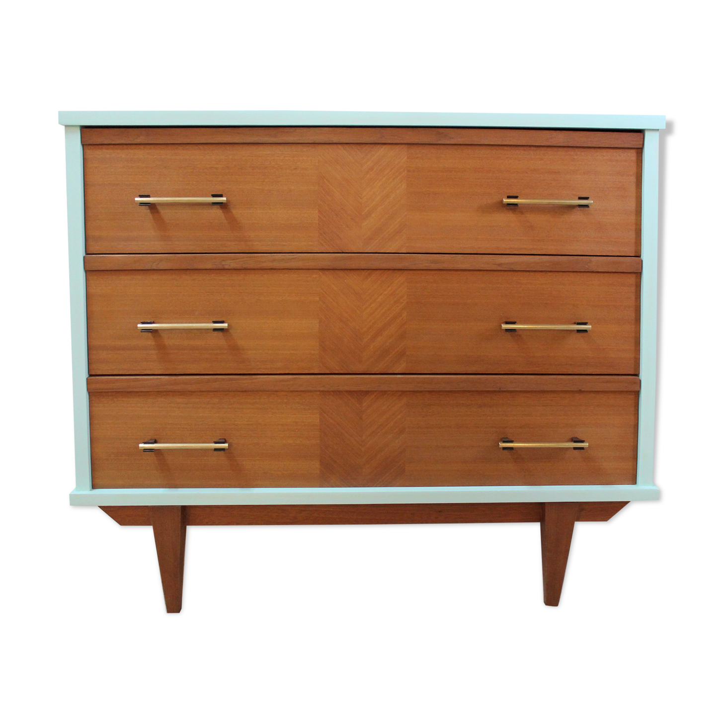 Blue chest of drawers