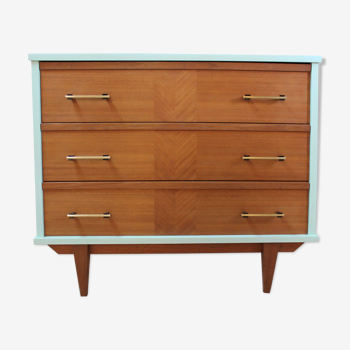 Blue chest of drawers