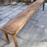 A pair of antique benches