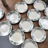 22 plates Lutece Longchamps