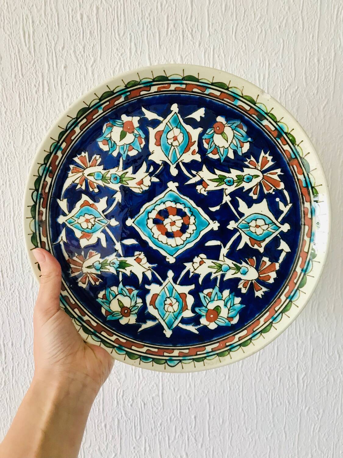 Assiette murale décorative