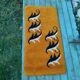 Wool carpets 60s 111x56cm
