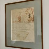 Tableau « le pavillon de Lulli »
