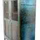 Vaisselier en teck birman ancien